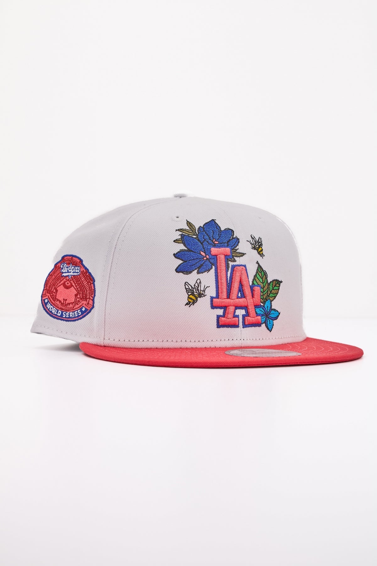 NEW ERA MLB FLORAL FIFTY LOSDOD en color BLANCO  (2)