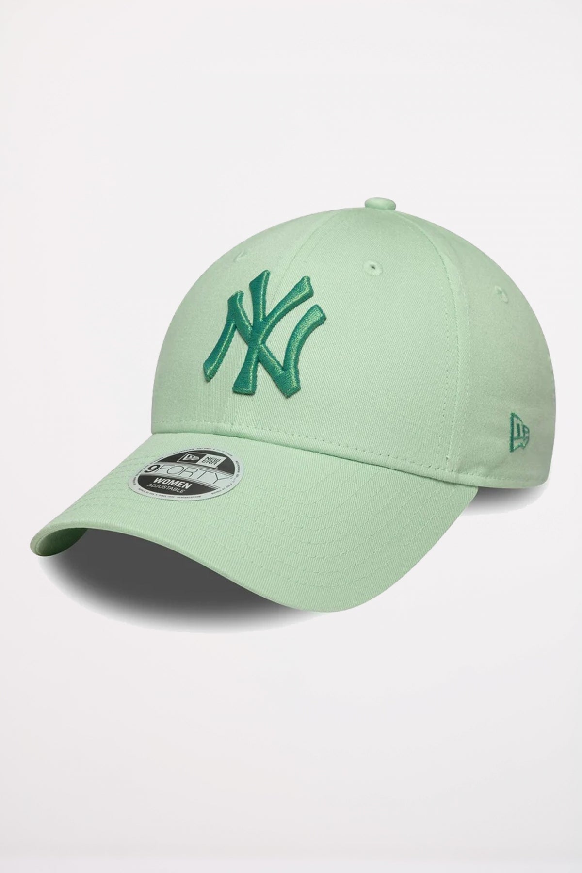 NEW ERA NEW YORK YANKEES WOMENS METALLIC PASTEL GREEN FORTY ADJUSTABLE  en color VERDE  (1)