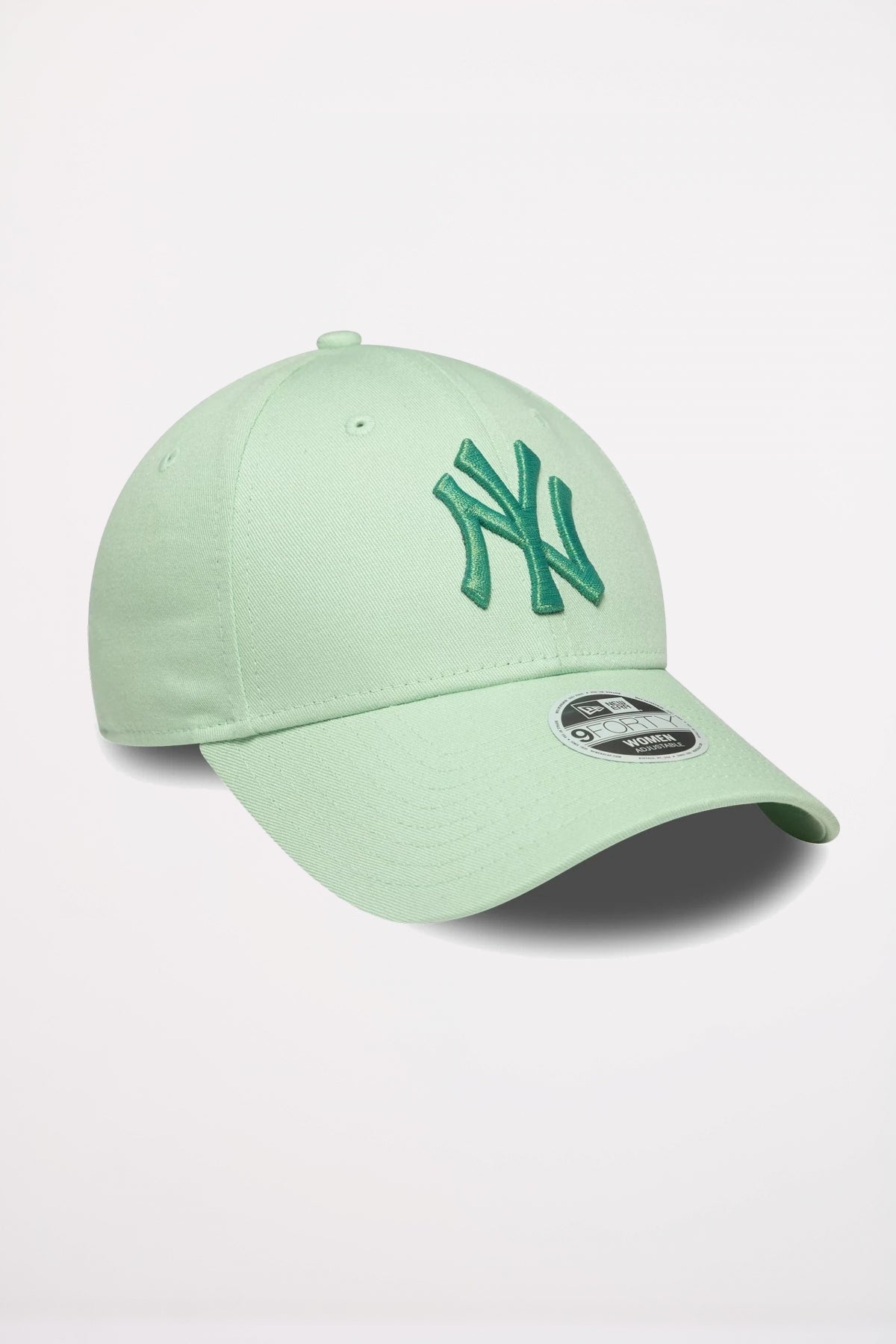 NEW ERA NEW YORK YANKEES WOMENS METALLIC PASTEL GREEN FORTY ADJUSTABLE  en color VERDE  (3)