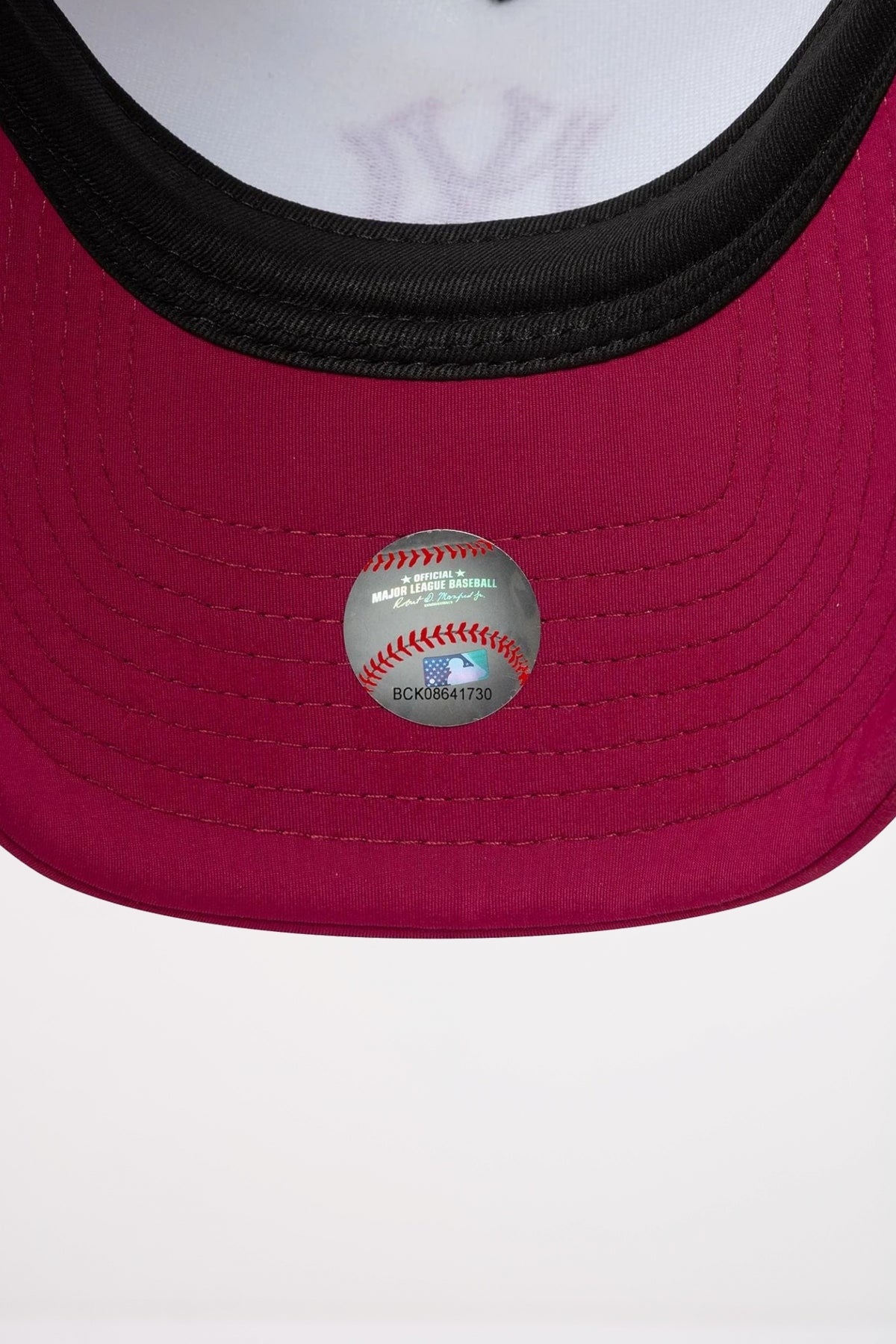 NEW ERA NEW YORK YANKEES MLB WORLD SERIES DARK RED FORTY E-FRAME TRUCKE en color BLANCO  (5)