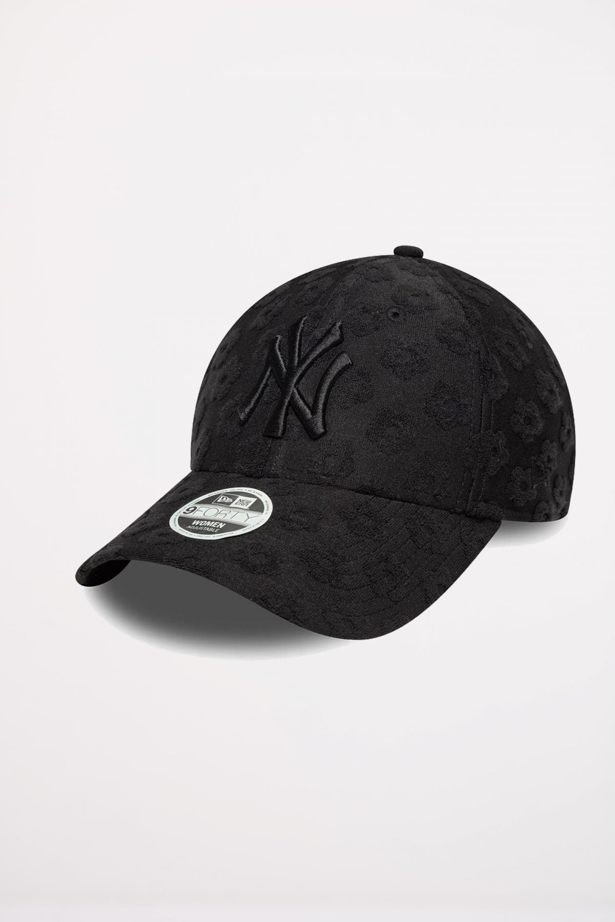 NEW ERA NEW YORK YANKEES WOMENS MLB FLORAL TOWELLING BLACK FORTY ADJUST en color NEGRO  (1)