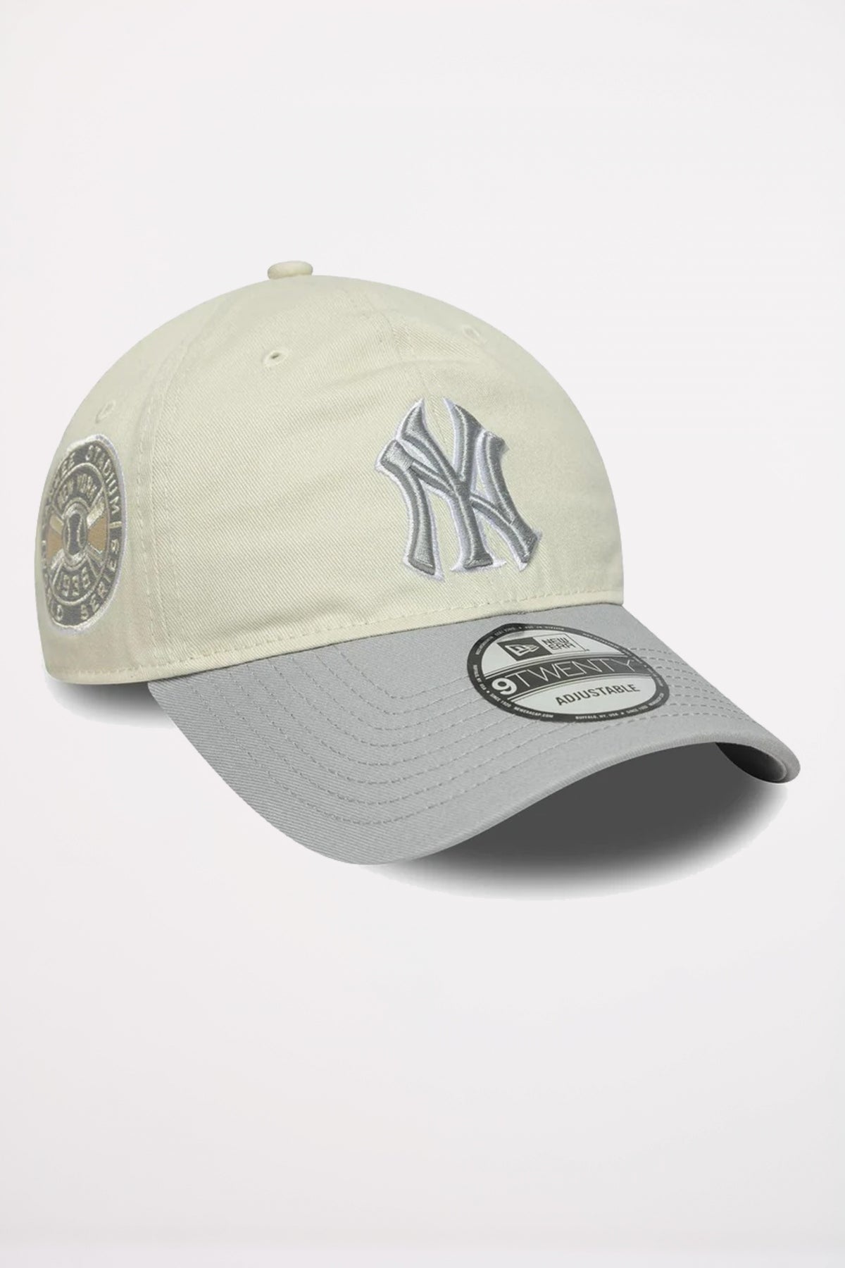 NEW ERA NEW YORK YANKEES COOPERSTOWN MLB WORLD SERIES CREAM TWENTY ADJU en color BEIS  (1)
