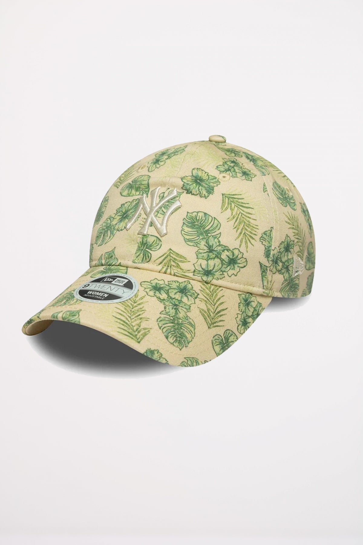 NEW ERA NEW YORK YANKEES WOMENS MLB TROPICAL CREAM TWENTY ADJUSTABLE CA en color FLORAL  (1)