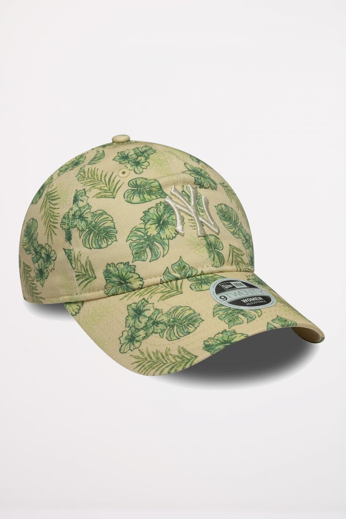 NEW ERA NEW YORK YANKEES WOMENS MLB TROPICAL CREAM TWENTY ADJUSTABLE CA en color FLORAL  (3)