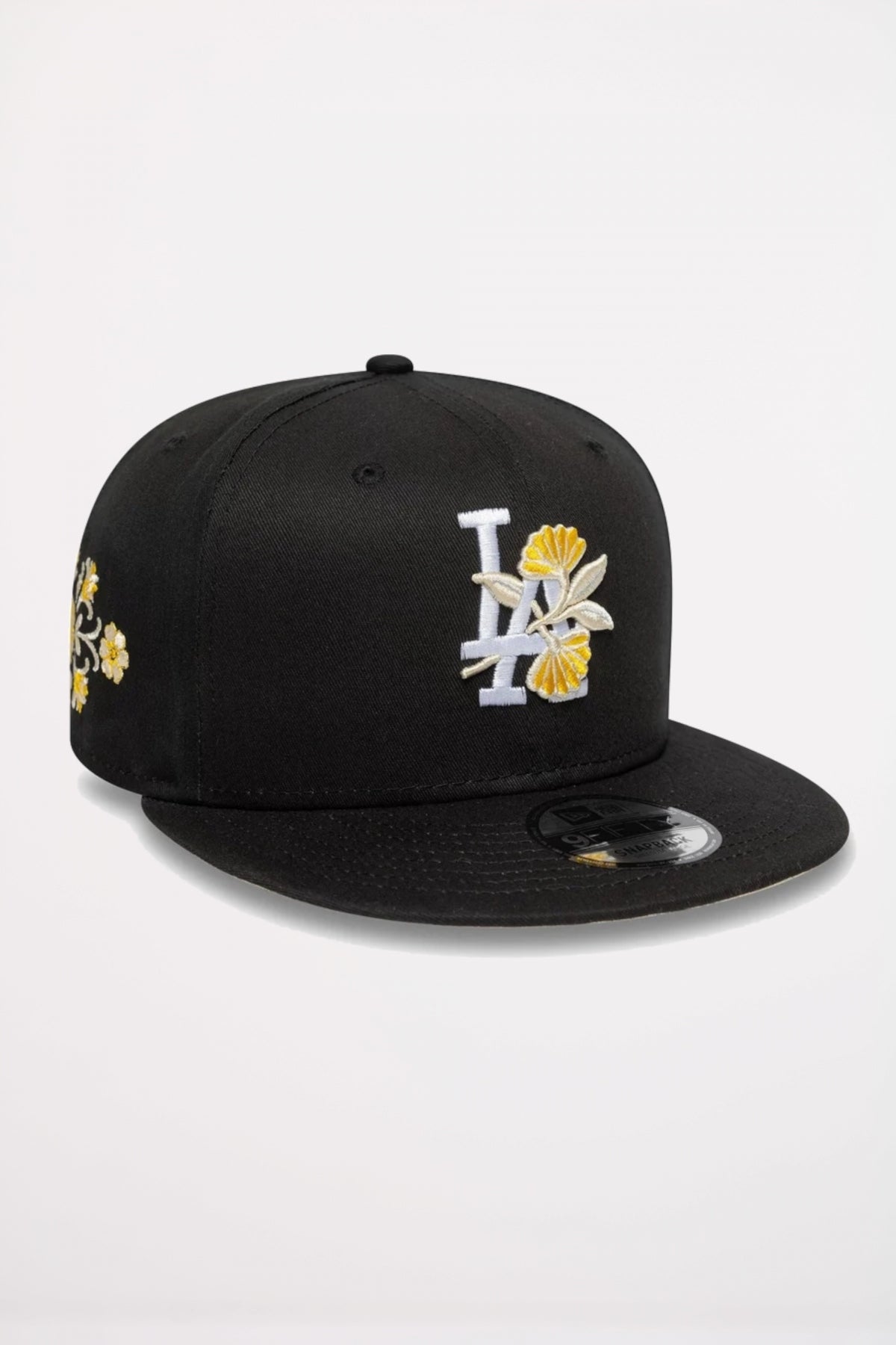 NEW ERA LA DODGERS MLB FLORAL FIFTY en color NEGRO  (1)