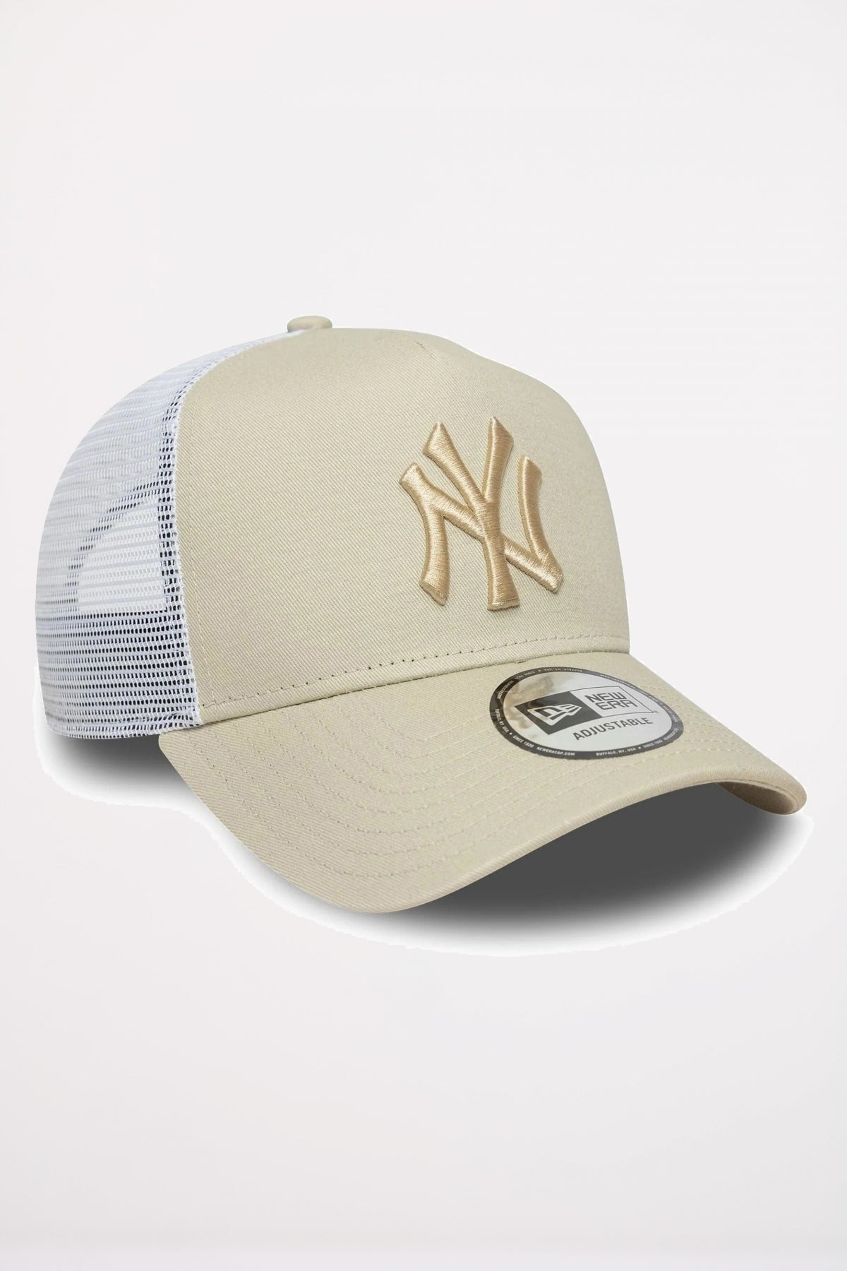 NEW ERA NEW YORK YANKEES MLB LEAGUE ESSENTIAL FORTY TRUCKER E-FRAME en color BEIS  (3)