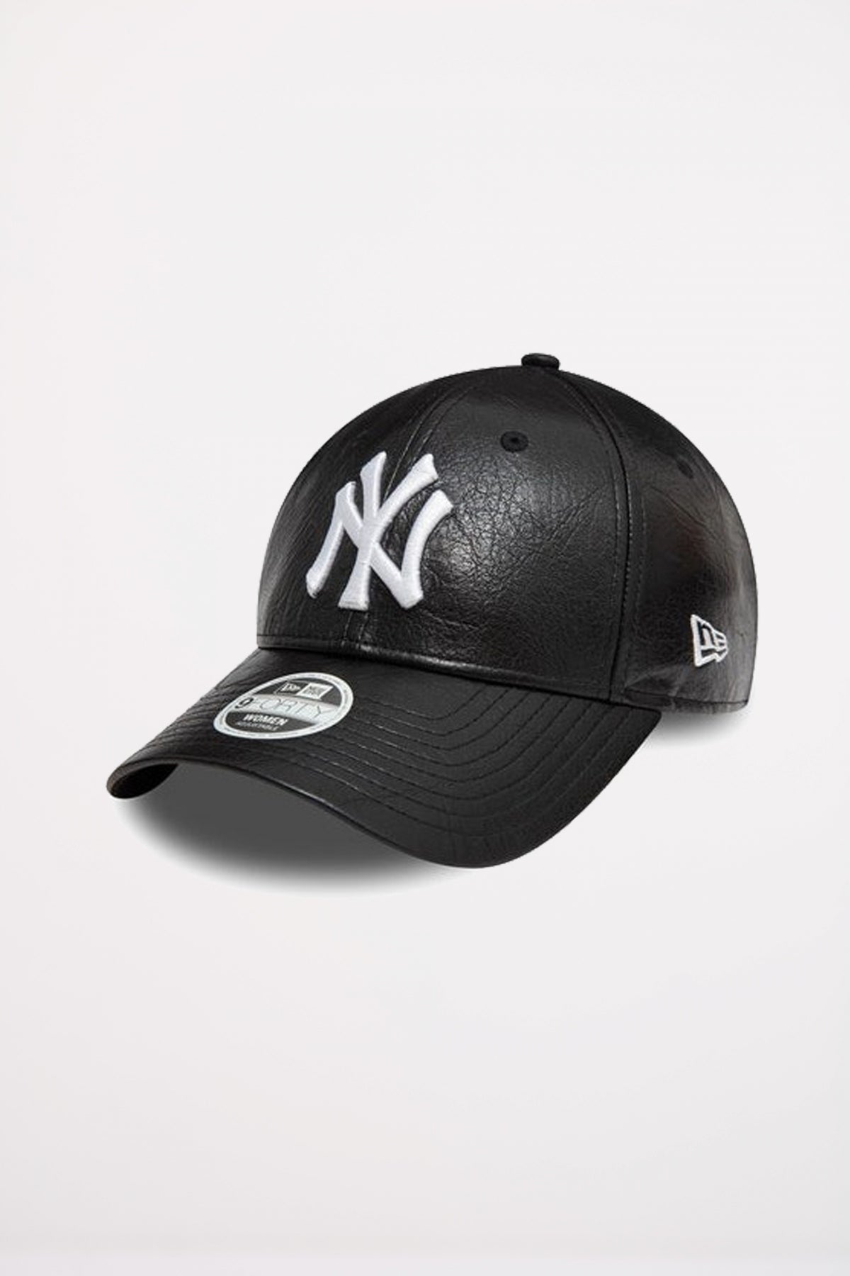 NEW ERA WMNS CRINKLED PU FORTY en color NEGRO  (1)
