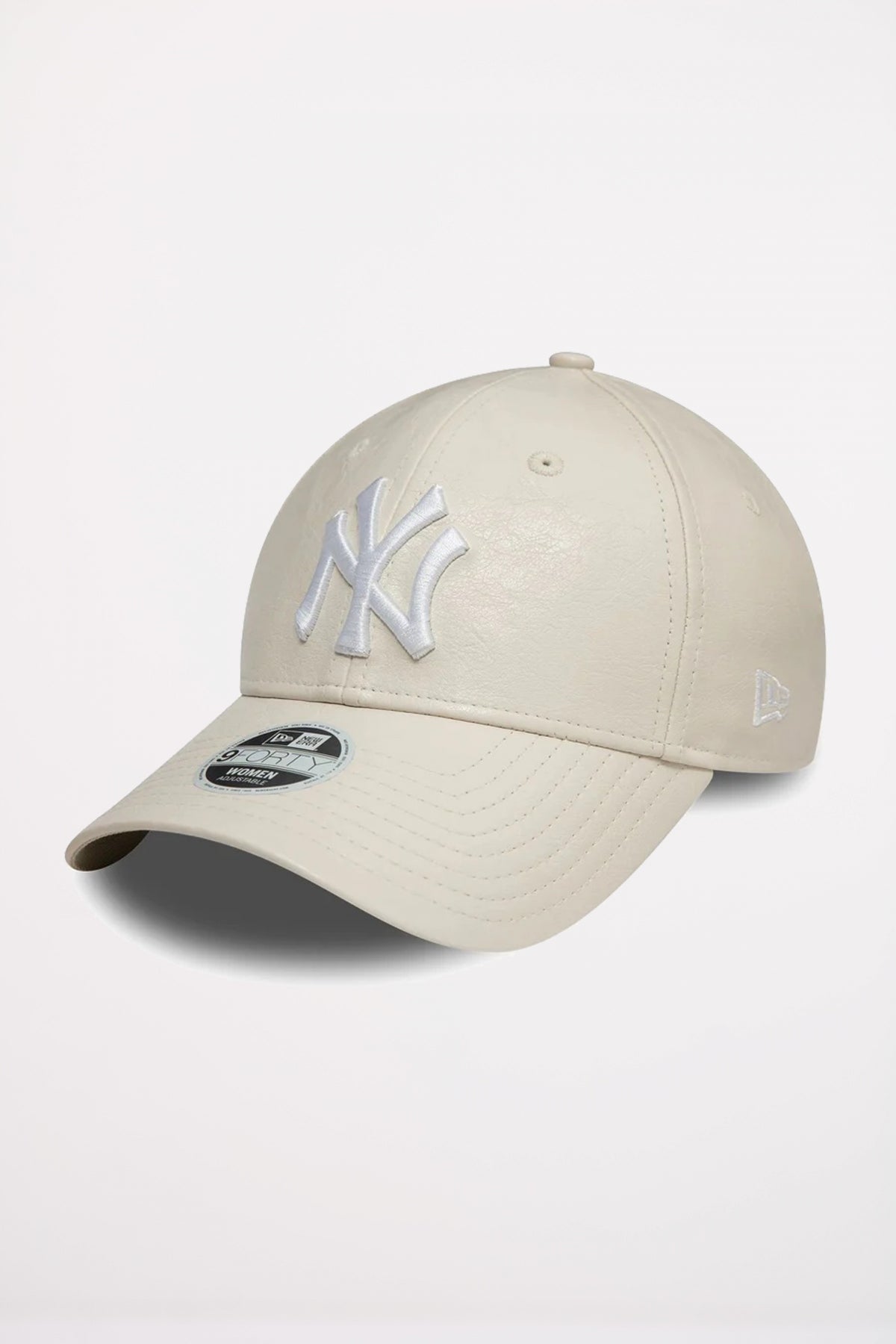 NEW ERA CRINKLED PU FORTY en color BEIS  (1)