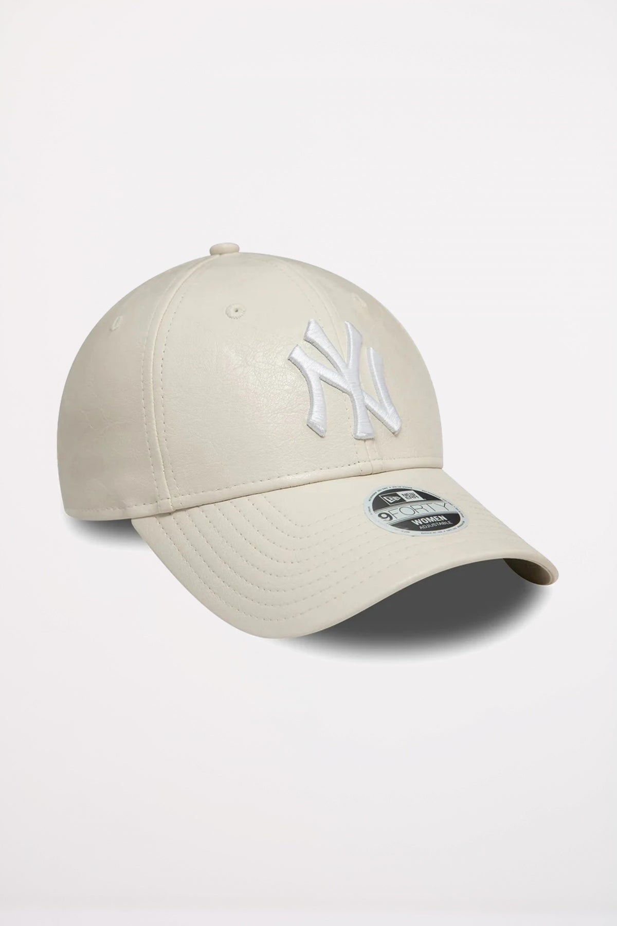NEW ERA CRINKLED PU FORTY en color BEIS  (3)