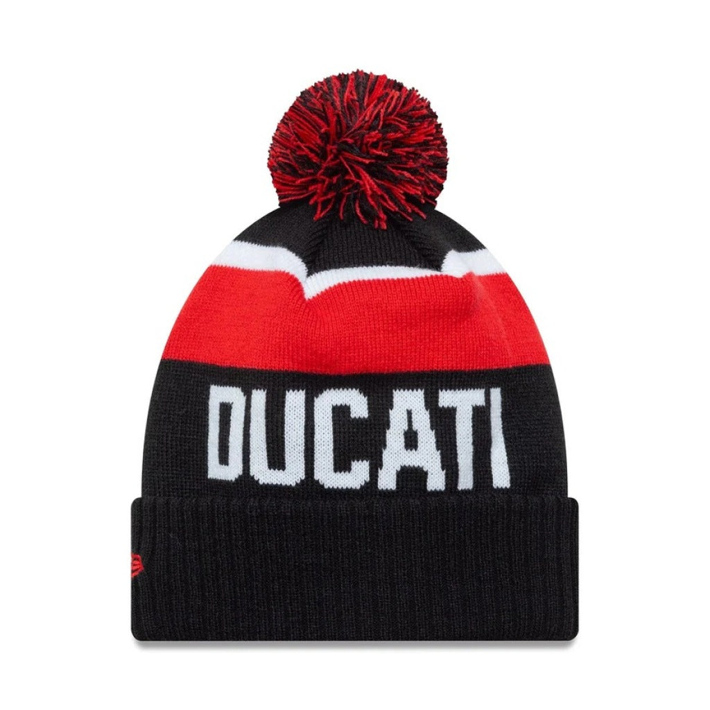 NEW ERA SPORT BEANIE DUCATI en color NEGRO  (4)