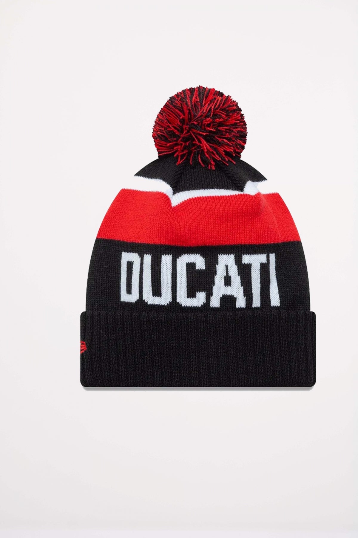 NEW ERA SPORT BEANIE DUCATI en color NEGRO  (2)
