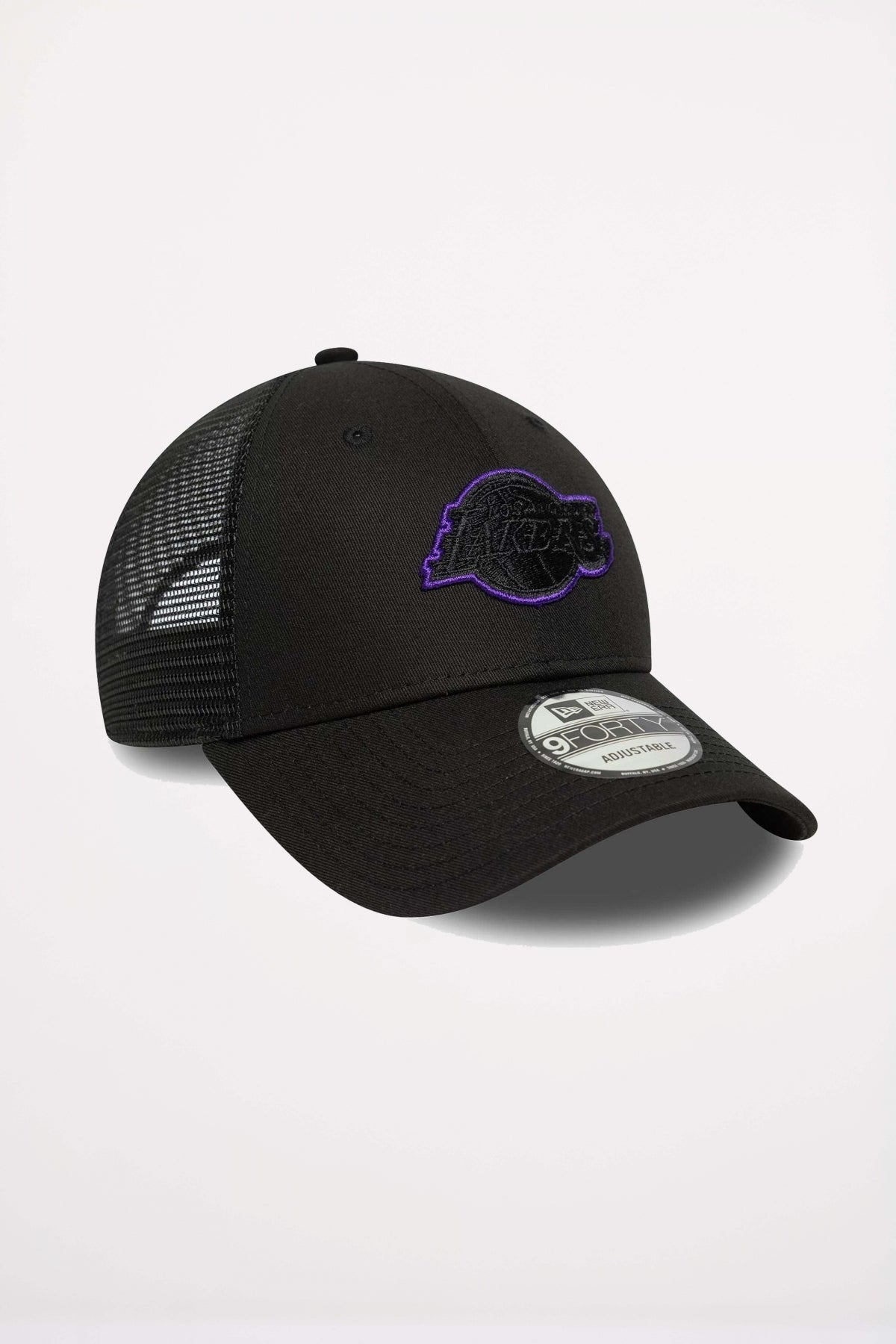 NEW ERA LA LAKERS NBA BLACK FORTY en color NEGRO  (3)