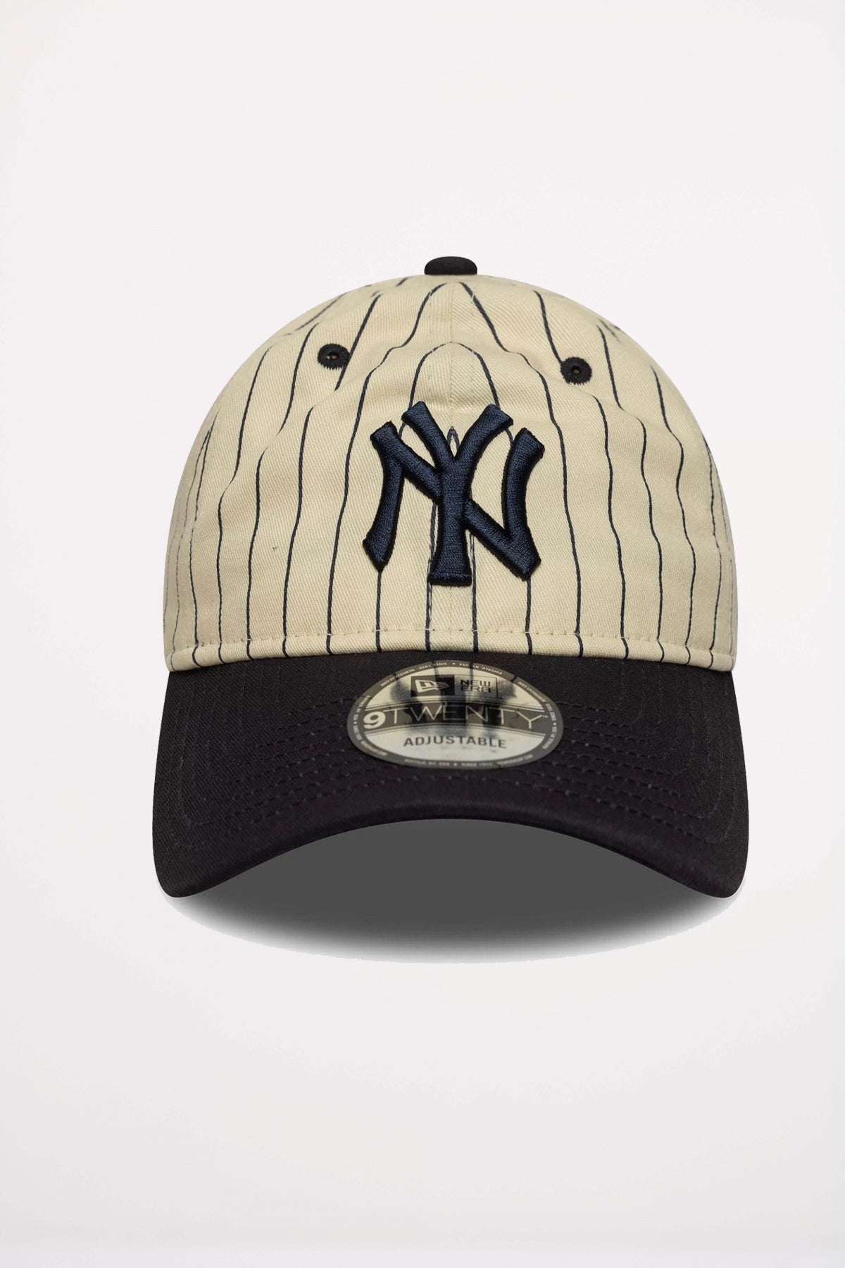 NEW ERA NY YANKEES MLB PINTSTRIPE en color BEIS  (2)