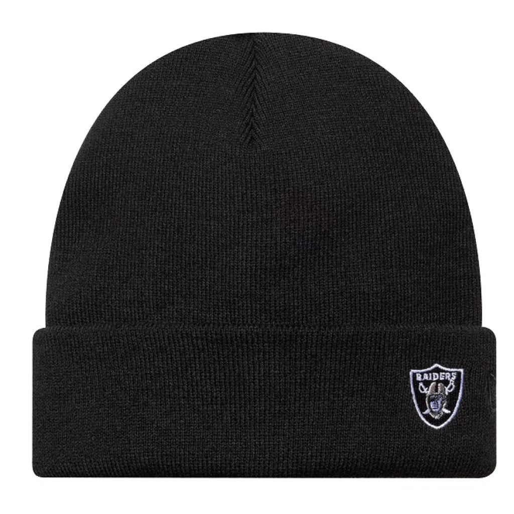 NEW ERA MINI LOGO CUFF BEANIE LA en color NEGRO  (3)