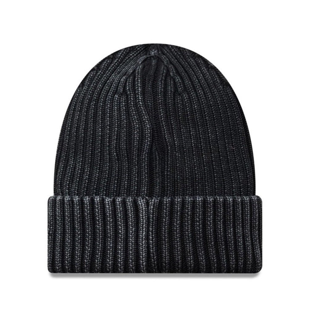 NEW ERA MLB WASHED BEANIE NEYYAN en color NEGRO  (4)