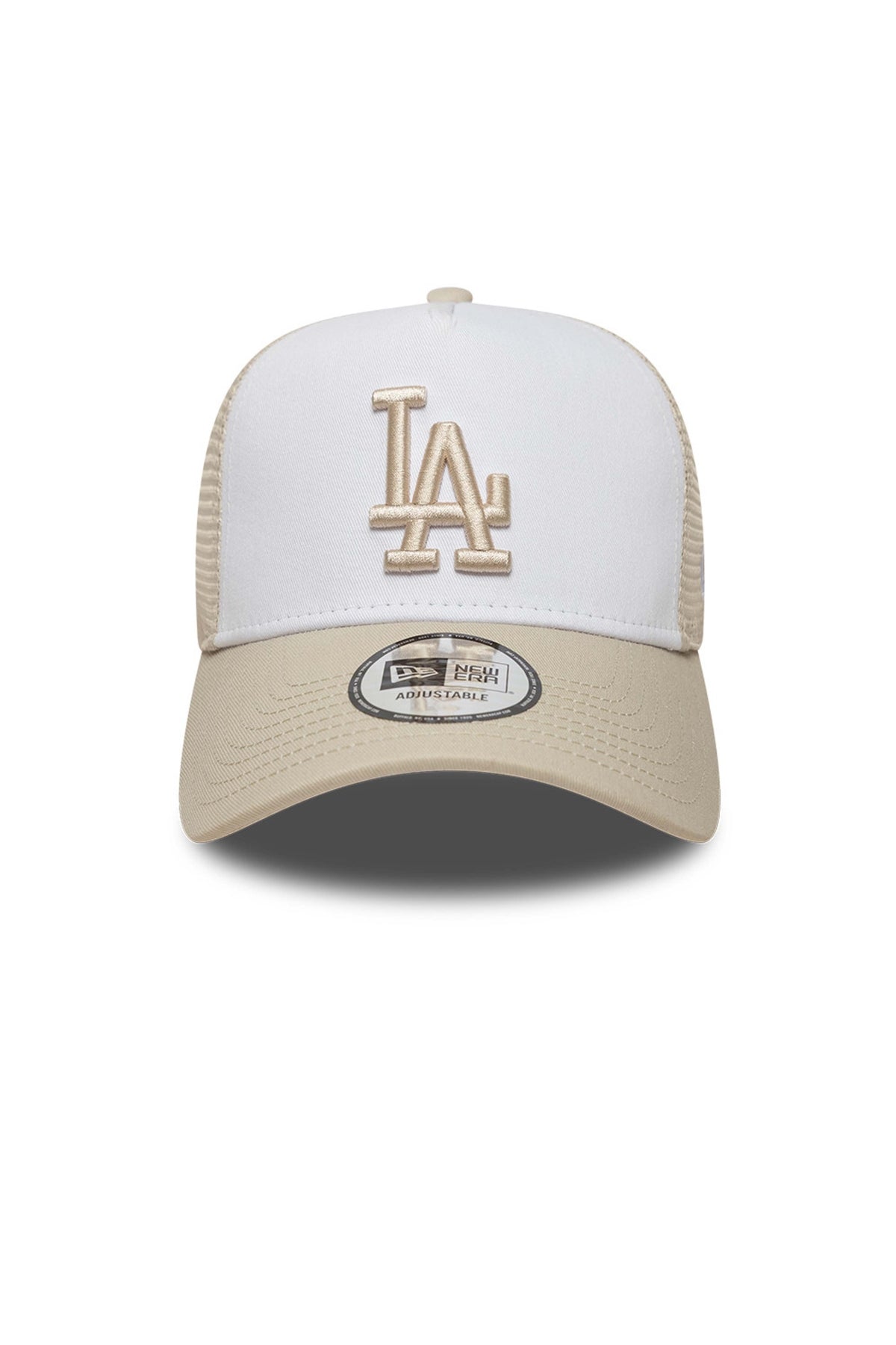 NEW ERA TRUCKER LOSDOD  STNWHI en color BEIS  (1)
