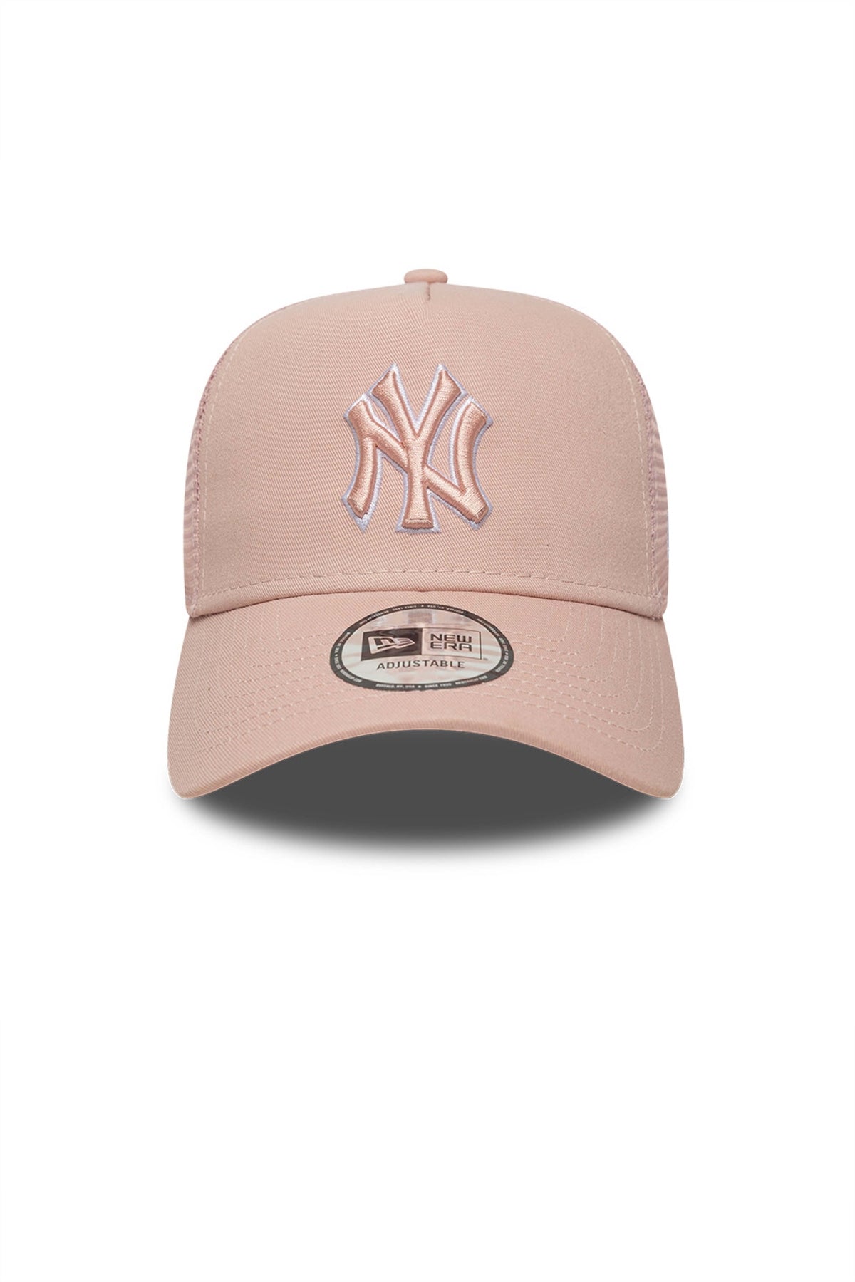 NEW ERA OUTLINE EF TRUCKER NEYYAN  PKRWHI en color ROSA  (1)