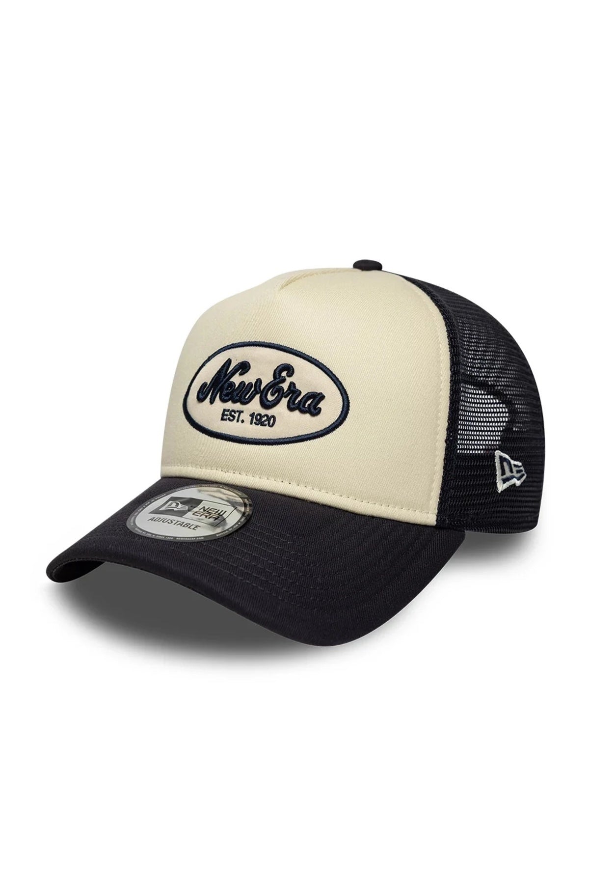 NEW ERA OVAL FOAM PATCH TRUCKER NEWERA en color BEIS  (1)