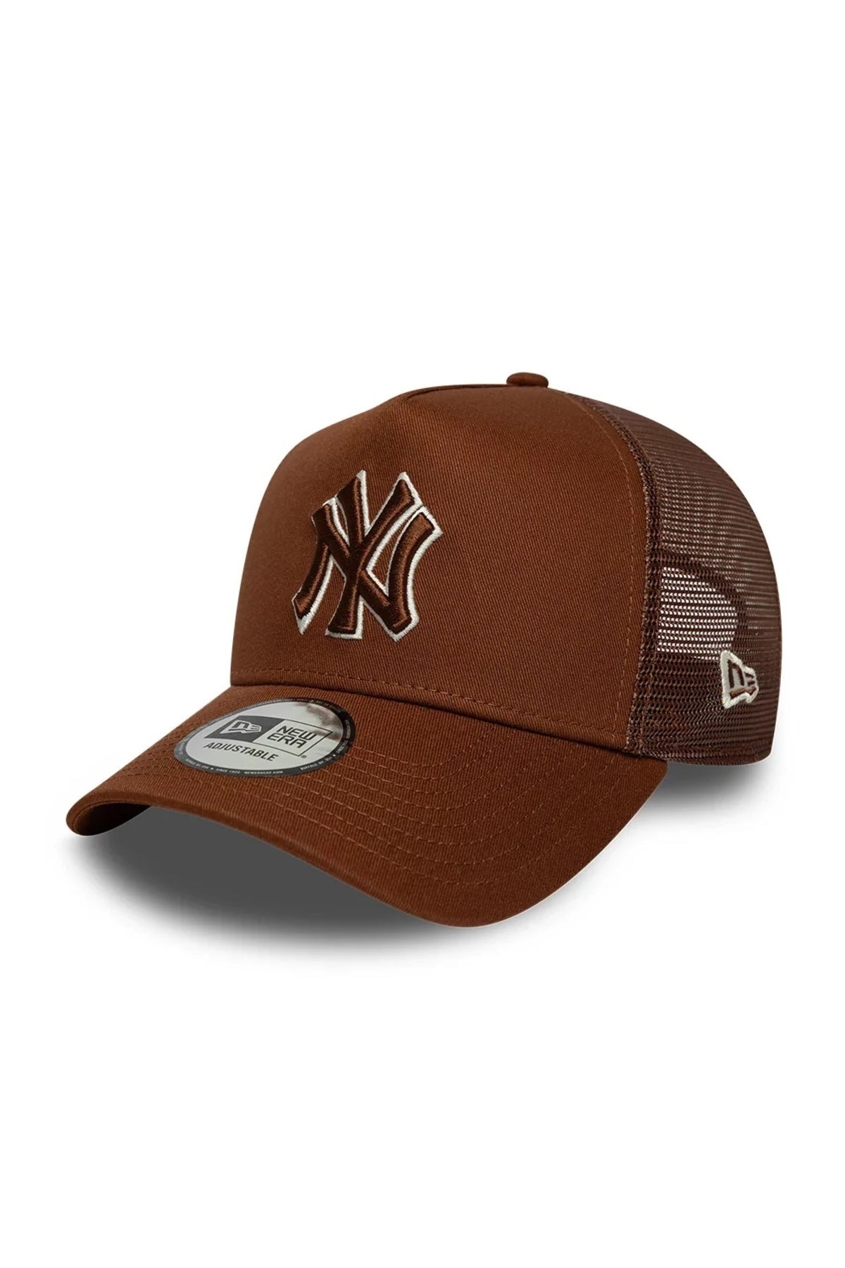 NEW ERA OUTLINE EF TRUCKER NEYYAN en color MARRON  (1)
