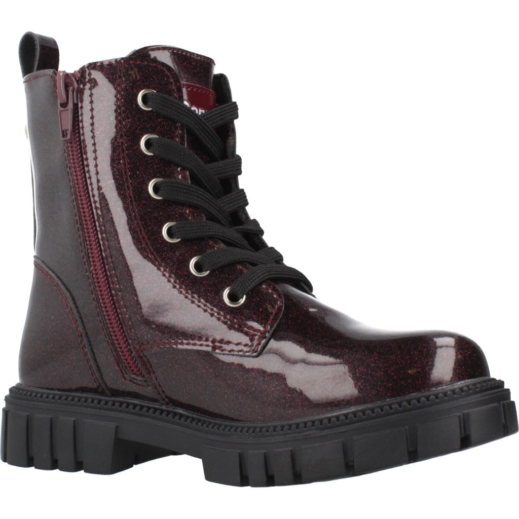 CONGUITOS TROOPER BOOT PATENT en color BURDEOS  (5)