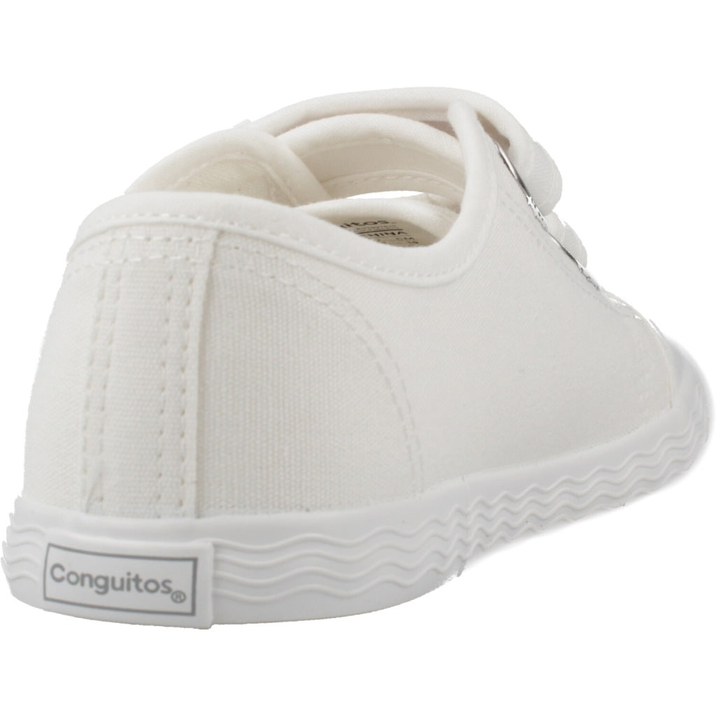 CONGUITOS CANVAS CASUAL SHOE en color BLANCO  (3)