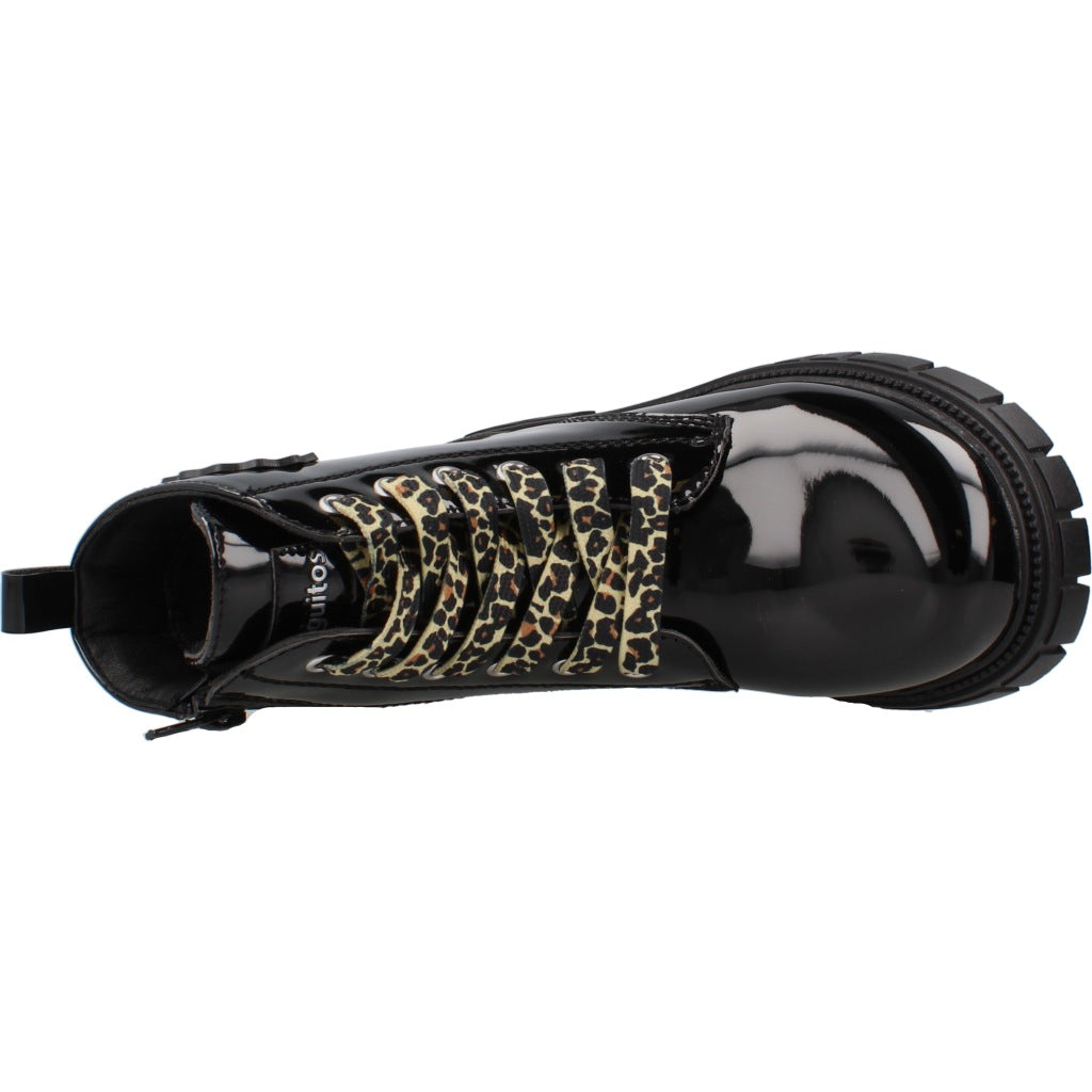 CONGUITOS COSH MILITARY BOOTS PATENT en color NEGRO  (7)