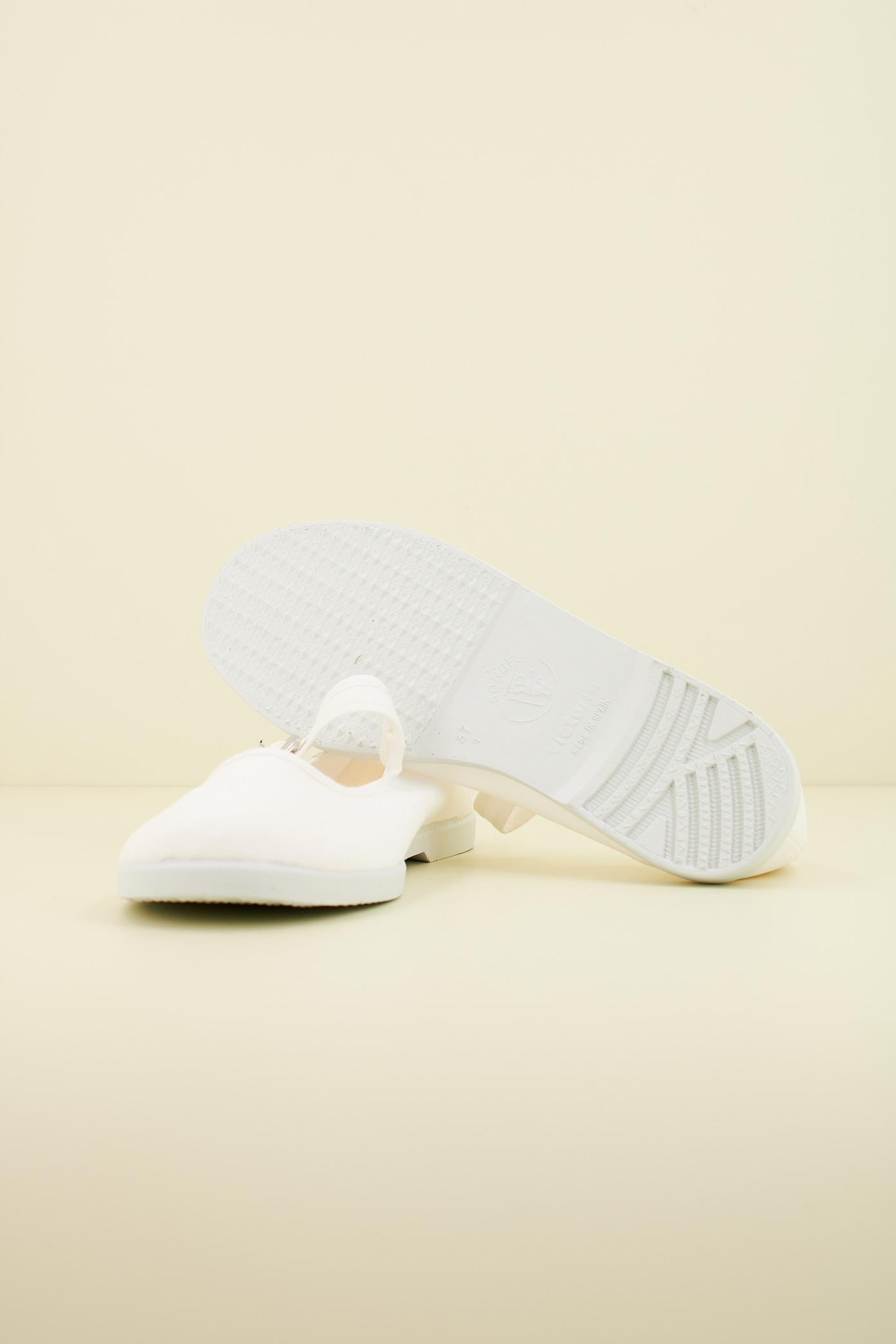VICTORIA GONG-FU BAILARINA LONA MON en color BLANCO  (4)