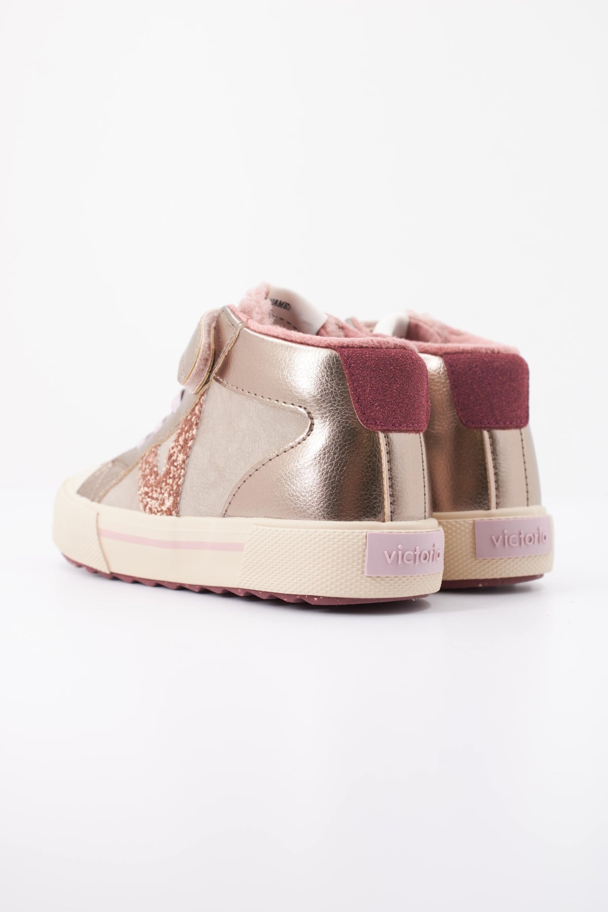 VICTORIA V BOTIN CORDONES en color PLATA  (4)