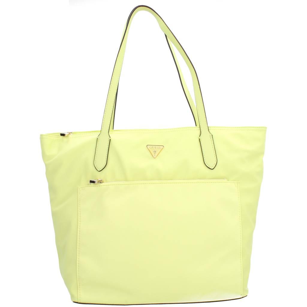 GUESS ECO GEMMA TOTE en color AMARILLO  (1)