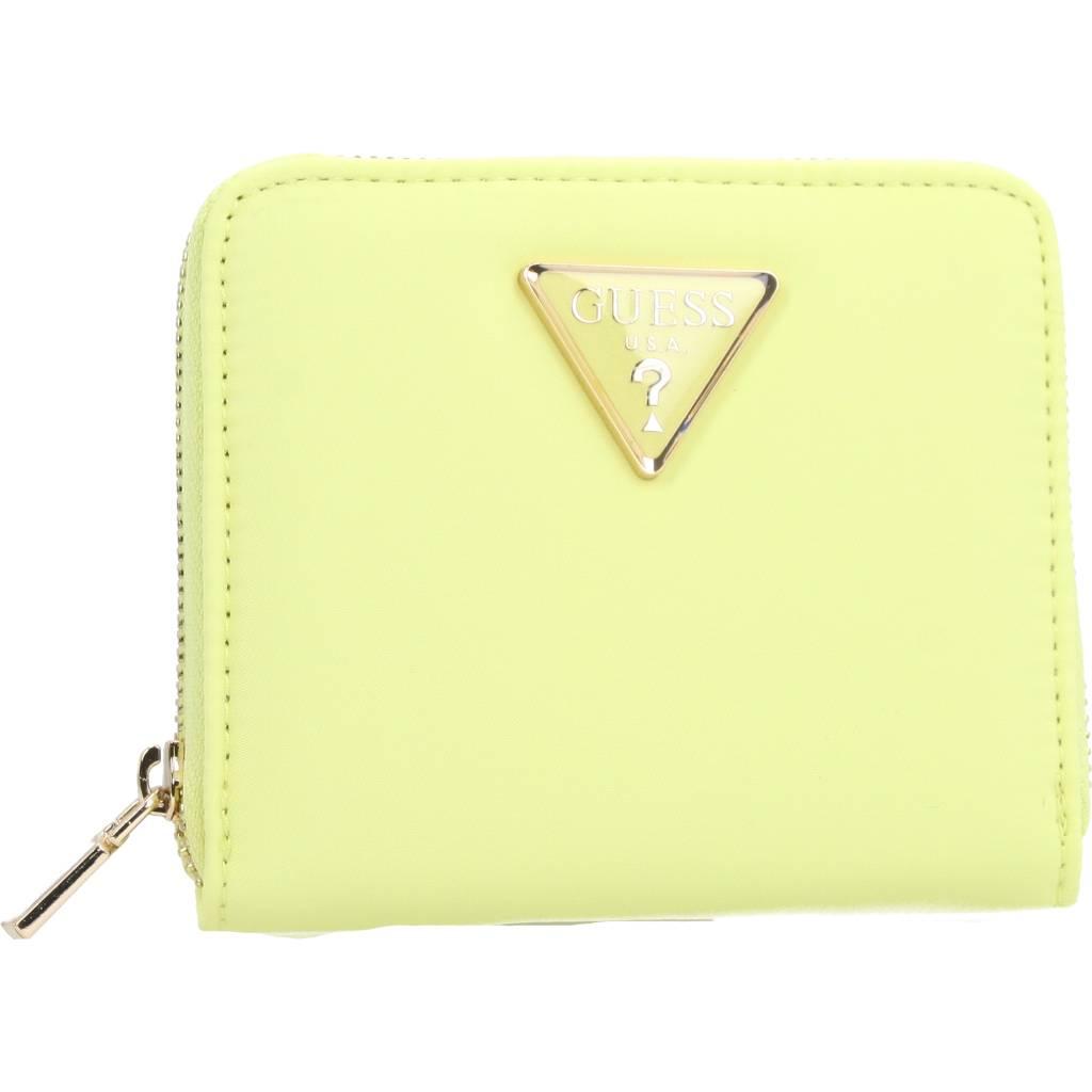 GUESS SWEYG  ECO GEMMA SLG SMALL ZI en color AMARILLO  (2)