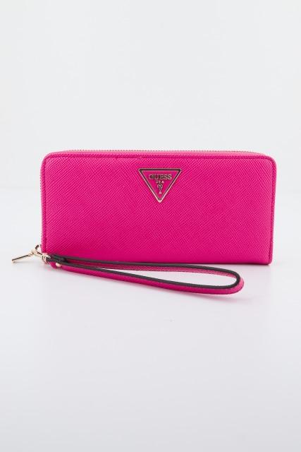 GUESS SWZG  LAUREL SLG LARGE ZIP A en color ROSA  (1)