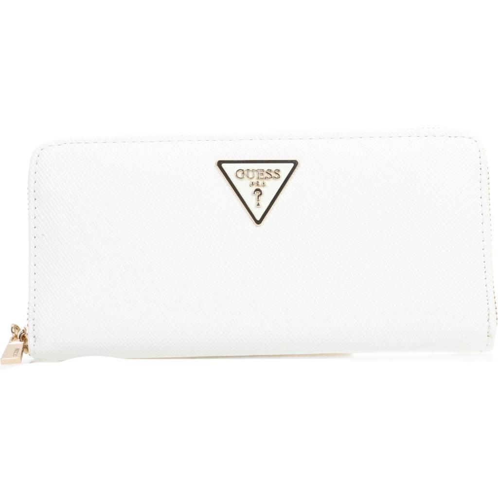 GUESS LAUREL SLG LARGE ZIP A en color BLANCO  (2)