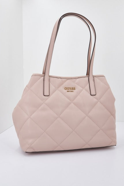 GUESS HWQQ  VIKKY TOTE en color NUDE  (2)