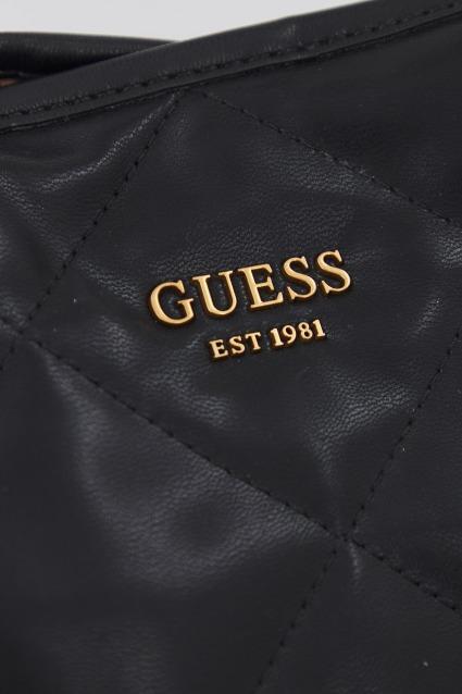 GUESS HWQQ  VIKKY LARGE TOTE en color NEGRO  (4)