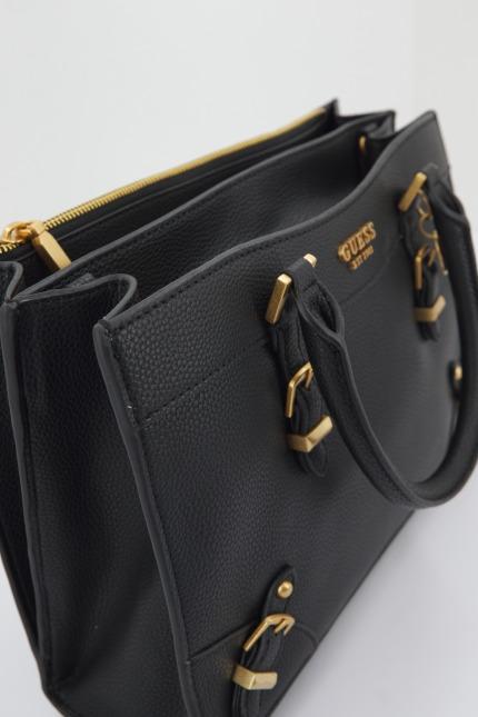 GUESS HWBA  DIDI SOCIETY SATCHEL en color NEGRO  (3)