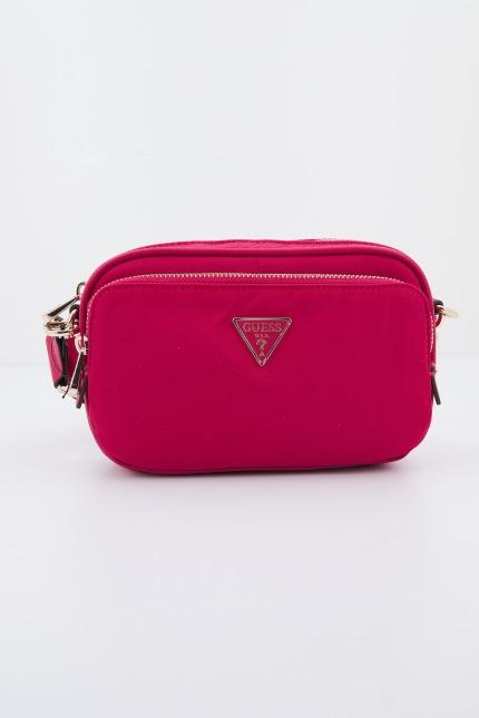 GUESS ECO GEMA CROSSBODY en color ROSA  (1)