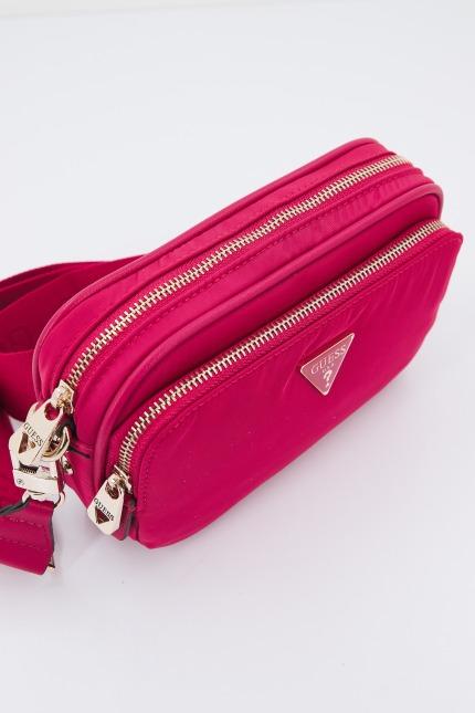 GUESS ECO GEMA CROSSBODY en color ROSA  (2)