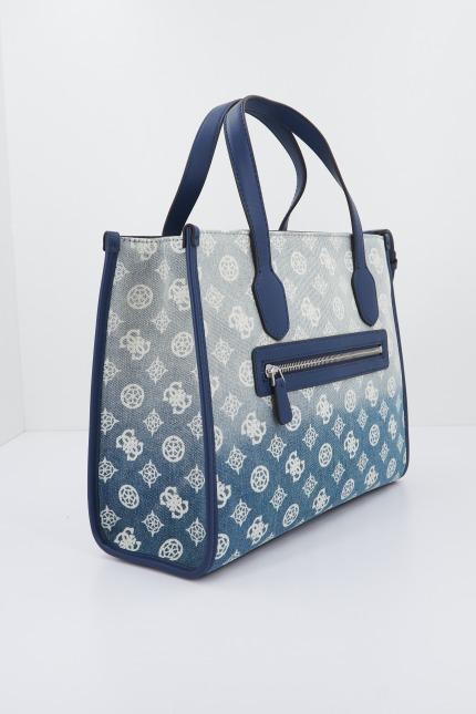 GUESS HWPD  SILVANA TOTE en color AZUL  (2)