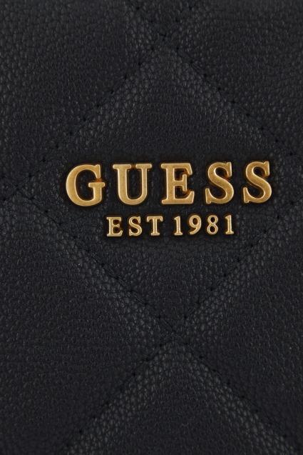 GUESS  SILVANA TOTE en color NEGRO  (4)