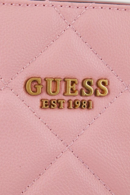 GUESS SILVANA TOTE en color ROSA  (4)