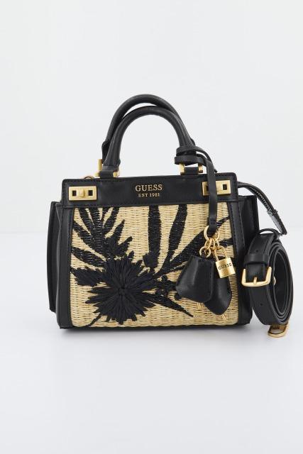 GUESS HWWA  KATEY MINI SATCHEL en color NEGRO  (1)
