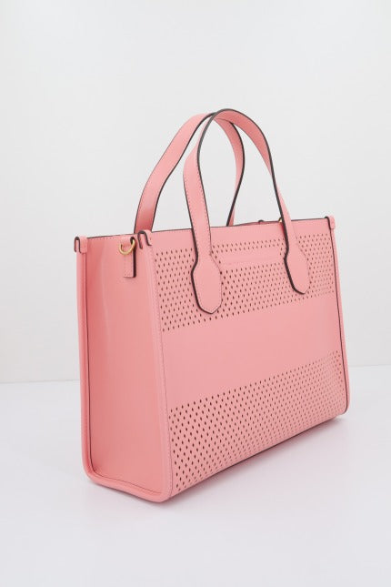 GUESS HWWH  KATEY PERF SMALL TOTE en color ROSA  (1)