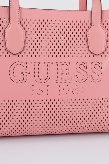 GUESS HWWH  KATEY PERF SMALL TOTE en color ROSA  (4)