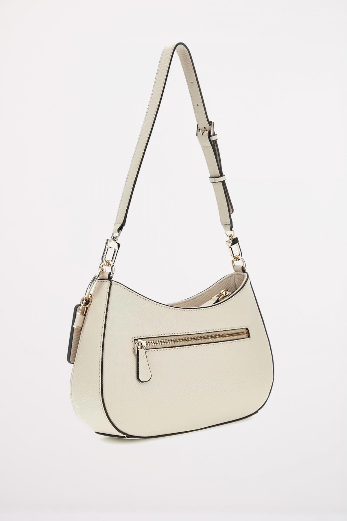 GUESS NOELLE TOP ZIP SHOULDE en color BEIS  (2)
