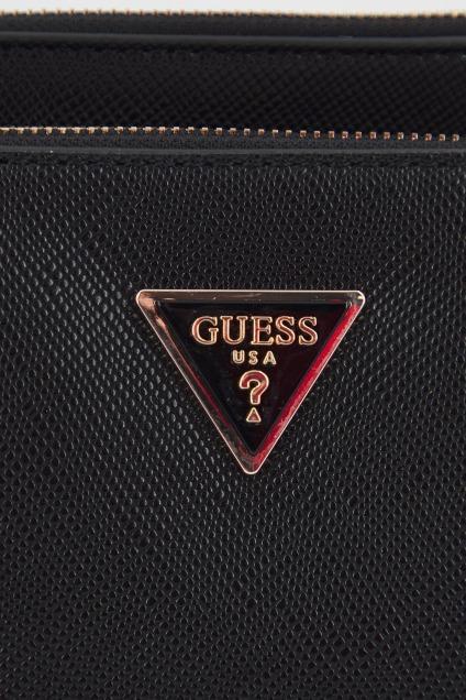GUESS  NOELLE DBL POUCH en color NEGRO  (4)