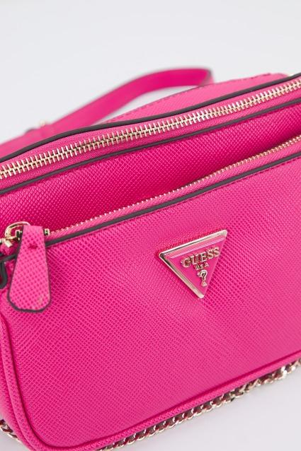 GUESS HWZG  NOELLE DBL POUCH en color ROSA  (3)