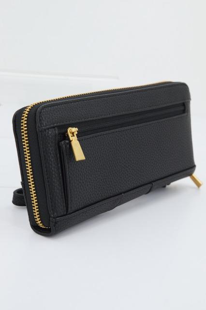 GUESS SWBA  DIDI SLG LARGE ZIP en color NEGRO  (2)