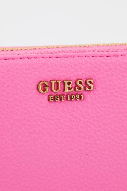GUESS SWBA  DIDI SLG LARGE ZIP en color ROSA  (4)