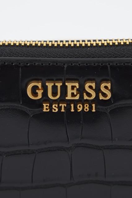 GUESS SWCX  LAUREL SLG SMALL ZIP en color NEGRO  (4)