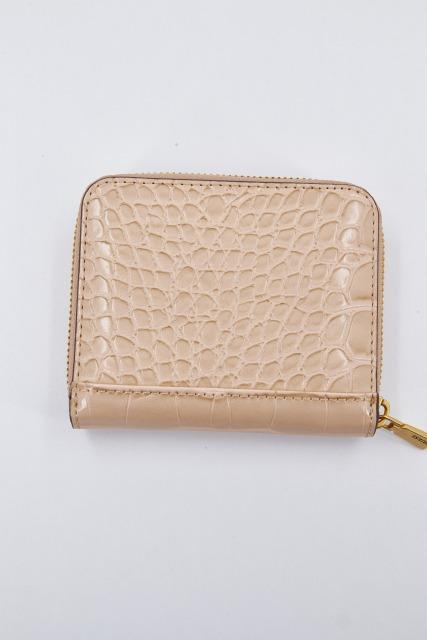 GUESS SWCX  LAUREL SLG SMALL ZIP en color NUDE  (2)